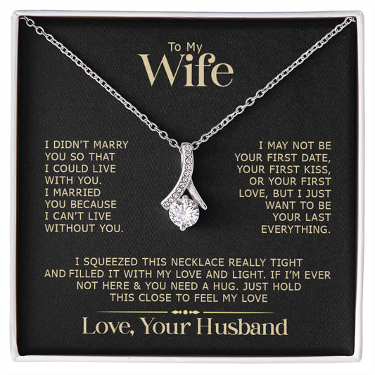 To My Wife | Alluring Beauty Necklace